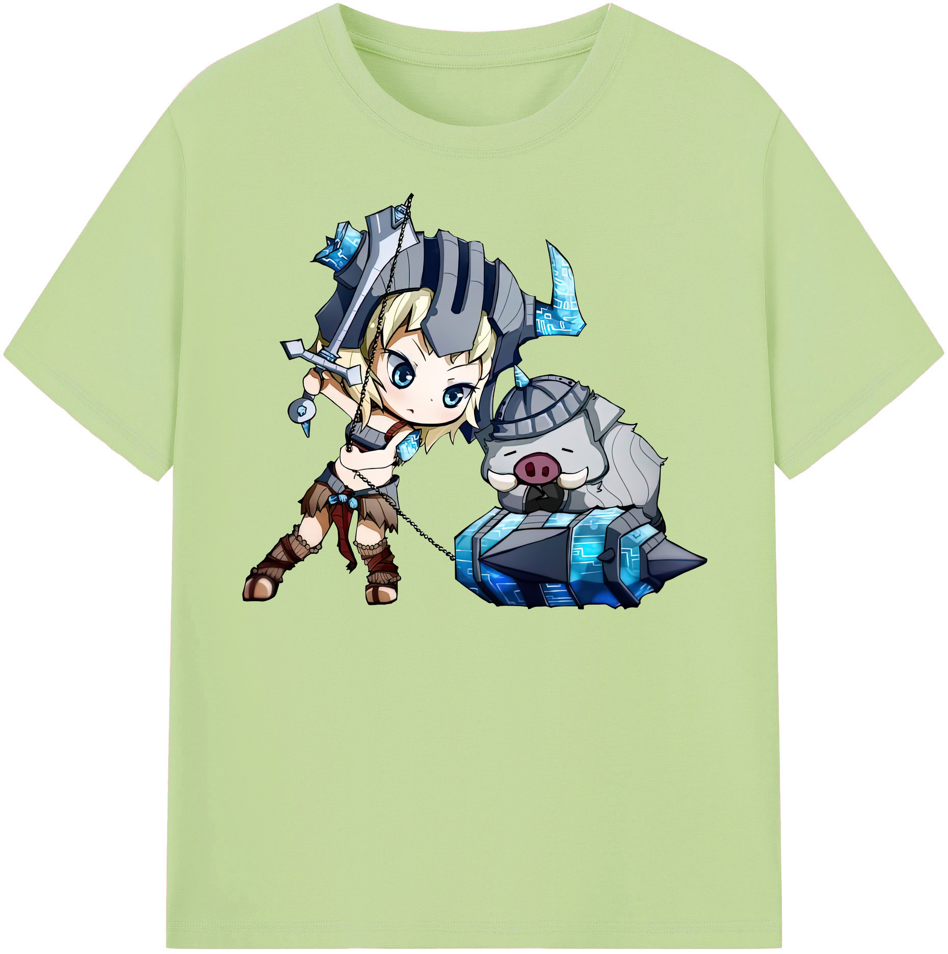 リーグ・オブ・レジェンド League of Legends LOL 綿100％半袖Tシャツ（フロントプリント）